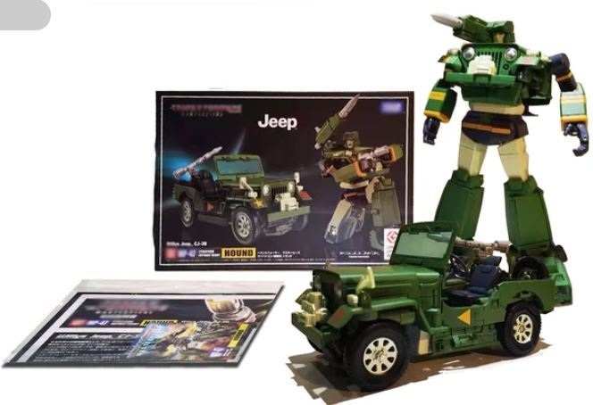 Transformer Masterpiece Jeep KO MP47 Hound G1 Takara Tomy